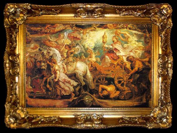 framed  Peter Paul Rubens The Triumph of the Church, ta009-2